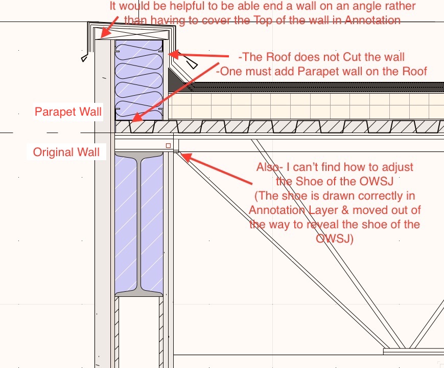 Roof Parapet Wall Details Flat Roofs  Steel Pan Parapets  Architecture 
