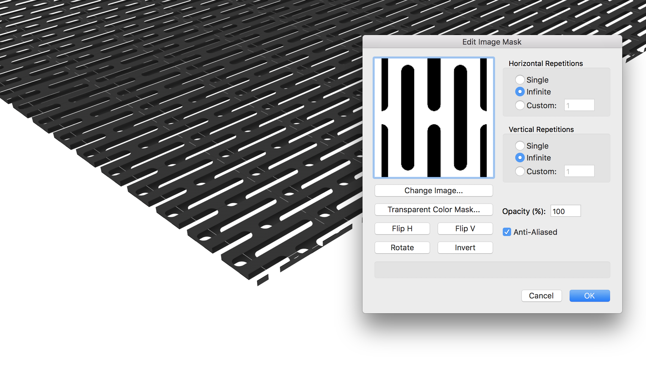 Perforated Steel Plate Rendering Vectorworks Community Board