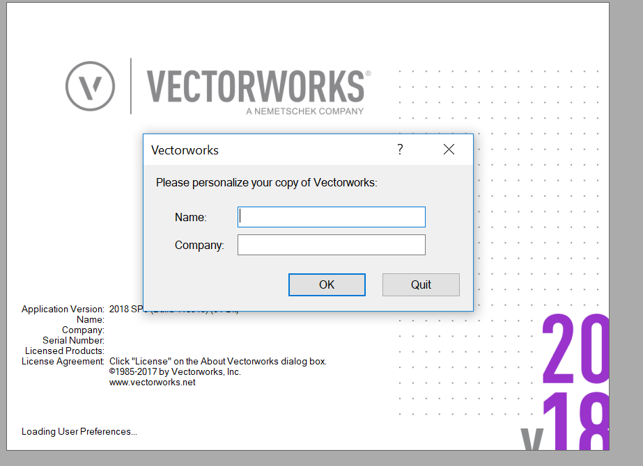 How To Populate Name And Company On Vectorworks Startup Screen Troubleshooting Vectorworks Community Board