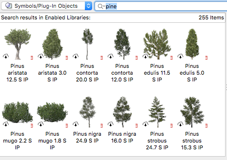 3D Pine Trees - Site Design - Vectorworks Community Board
