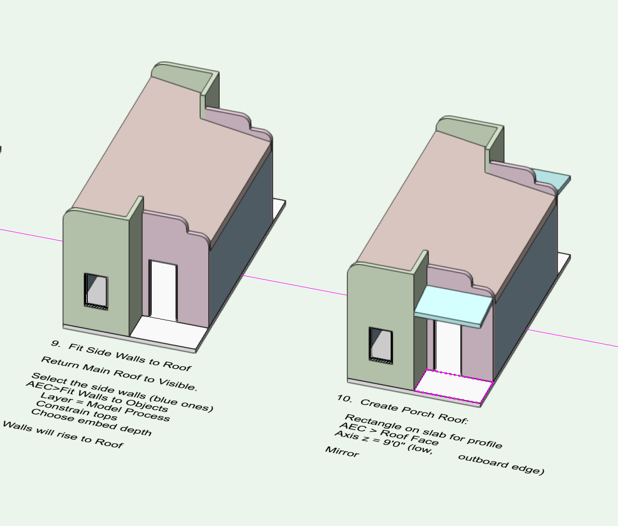 Roof help: parapets and shed - Page 2 - Architecture 