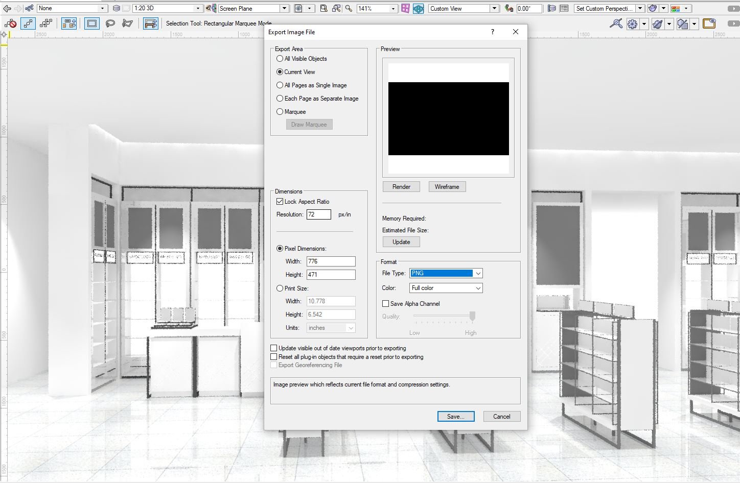 Batch Rendering Black - Rendering - Vectorworks Community Board