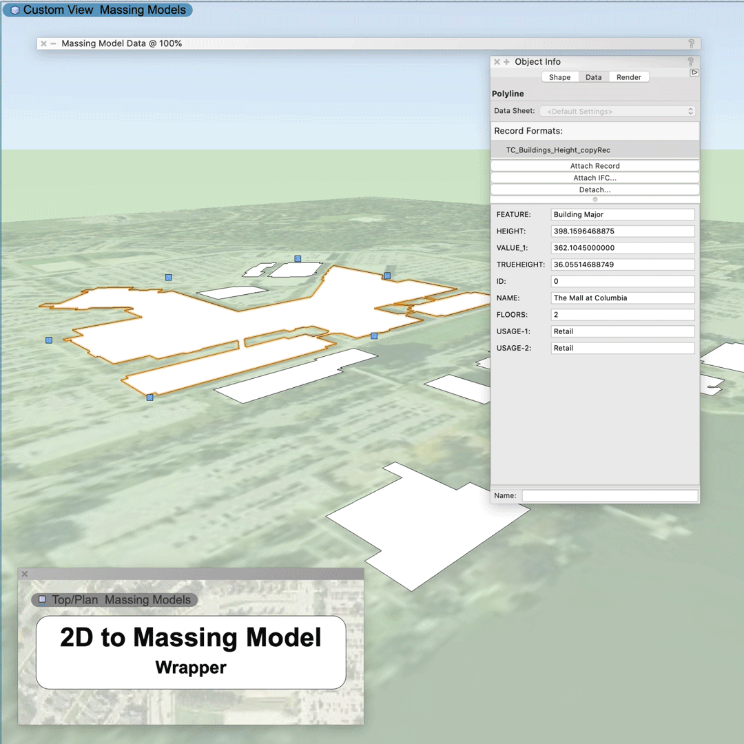 More information about "2D to Massing Model"
