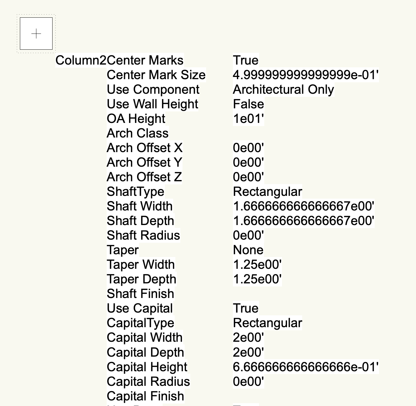 More information about "Print Parametric Record"