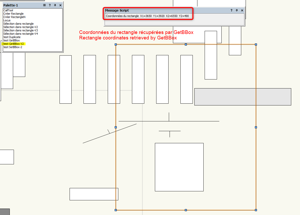 Script sélectionner ce qui est dans un rectangle / Script select what ...