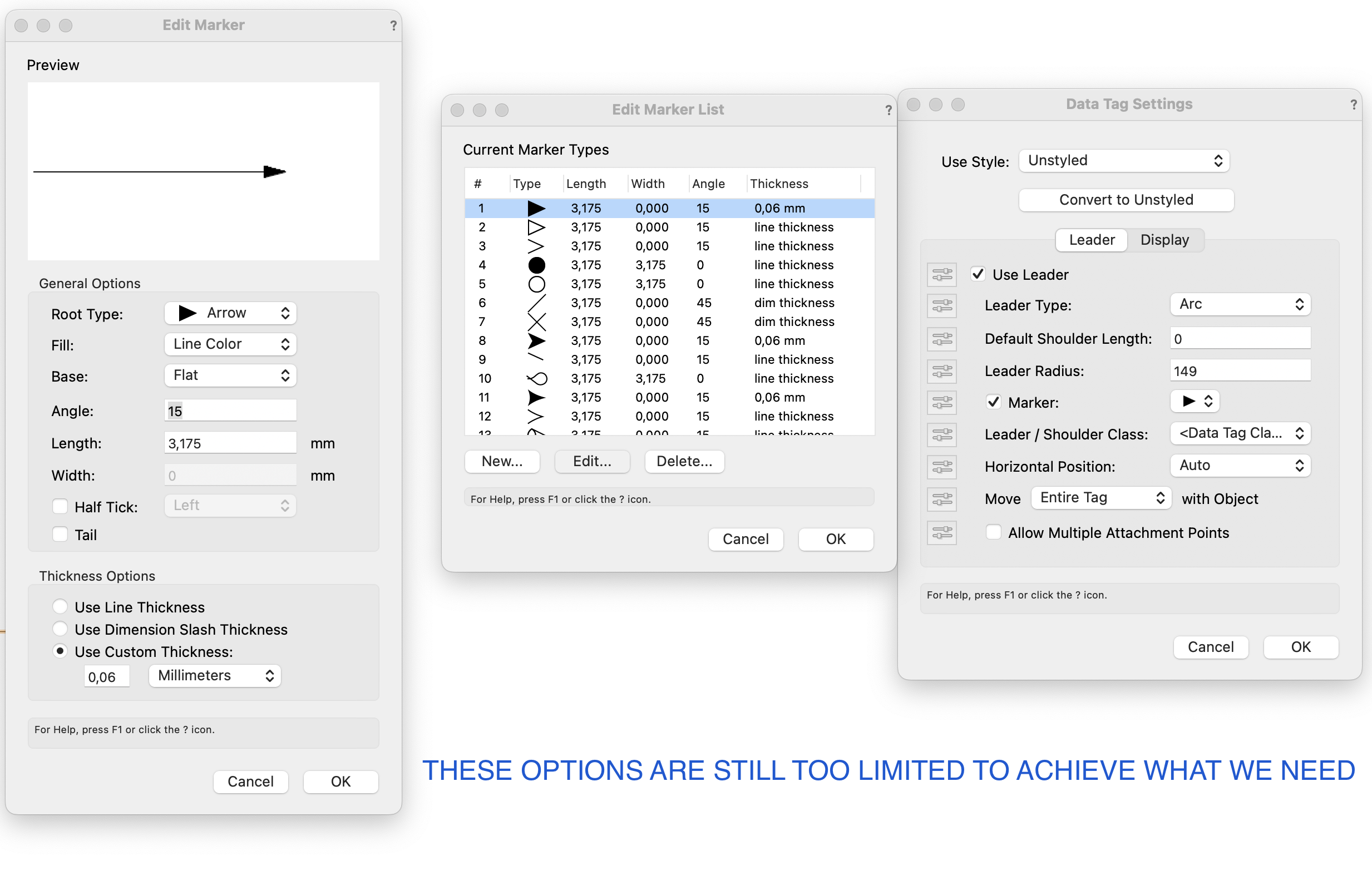 elevation benchmark customization Architecture Vectorworks