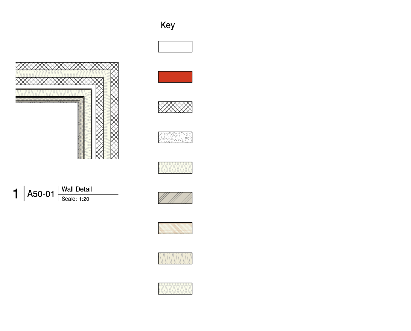 GRAPHIC LEGEND - Material Description, Mark, Keynote ... - General ...