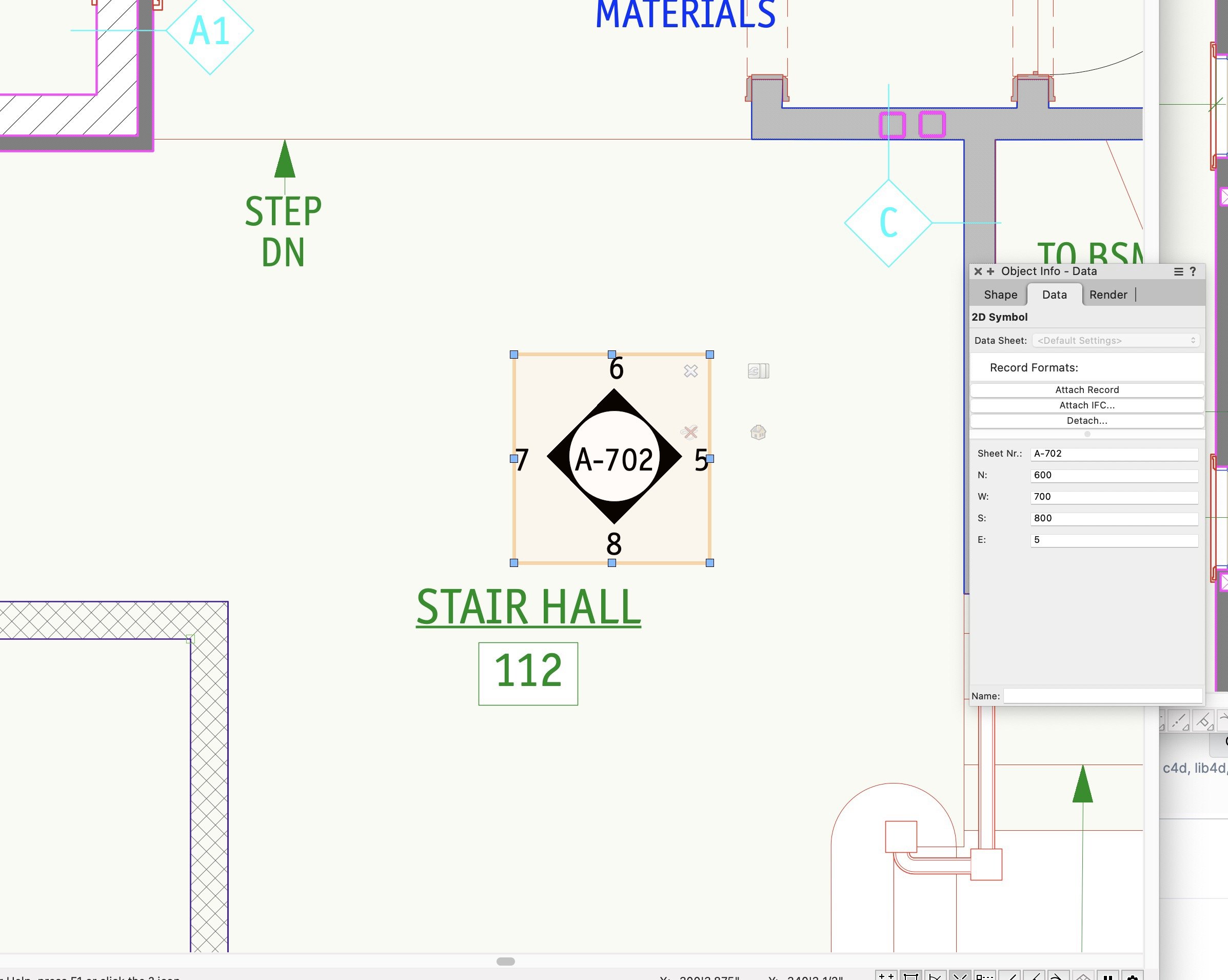 Symbol with data can be changes on 2 of 3 files. The 3rd when you ...