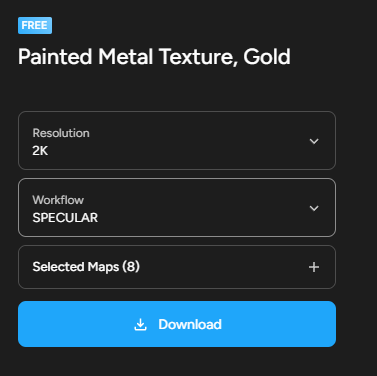 Gold Metal Textures - Poliigon