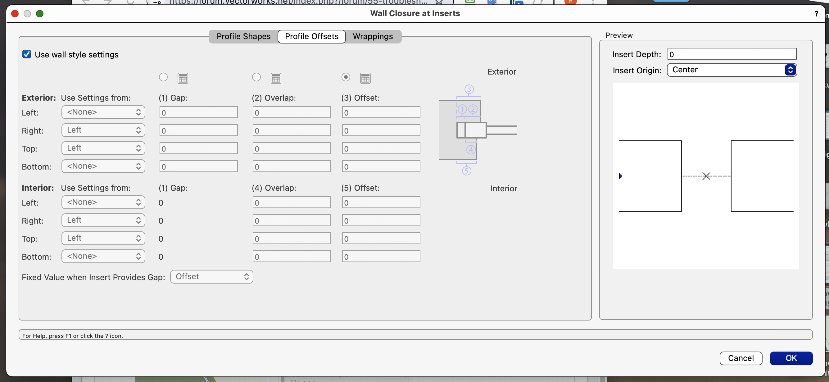 Alignment of door and window - Troubleshooting - Vectorworks Community ...
