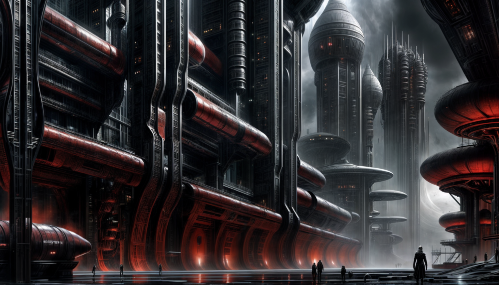 Red cyberpunk cityscape.png
