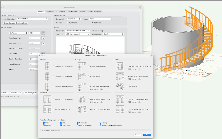 How to create curved stairway? - Architecture - Vectorworks Community Board