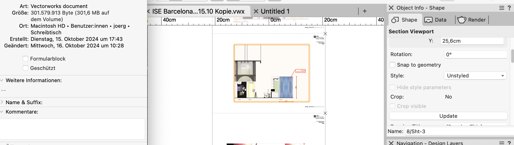 snap to geometry increases filesize - General Discussion - Vectorworks ...