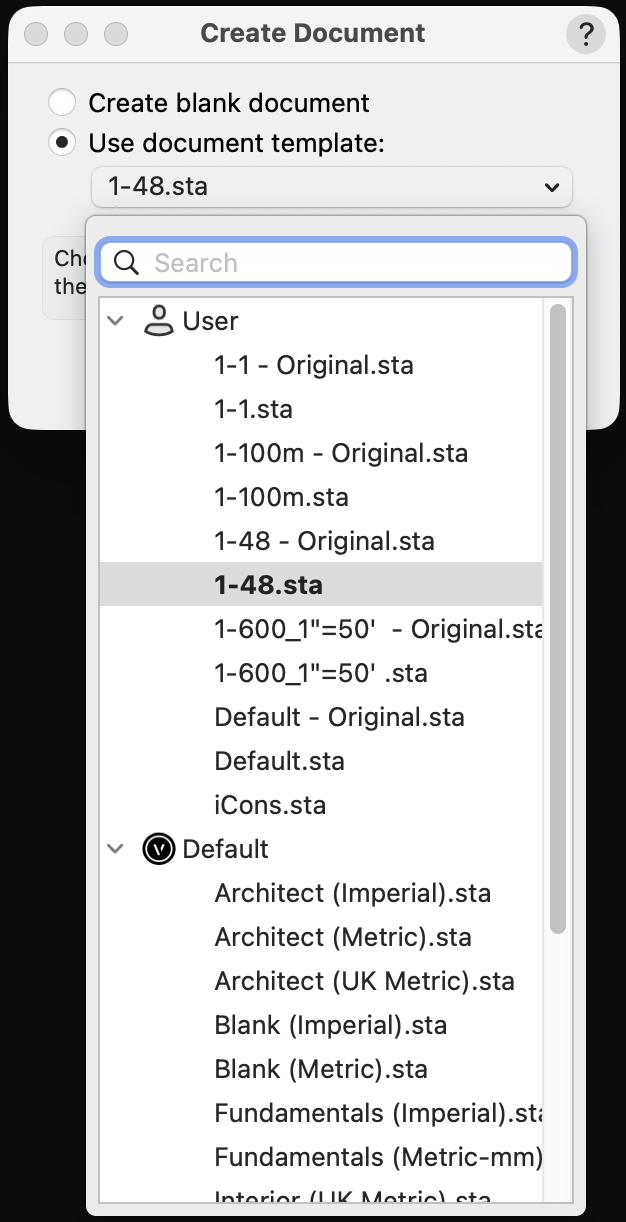 v2026 Template list, double files - Troubleshooting - Vectorworks ...